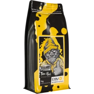 دانه قهوه 90% ربوستا کولی زرد تام کینز