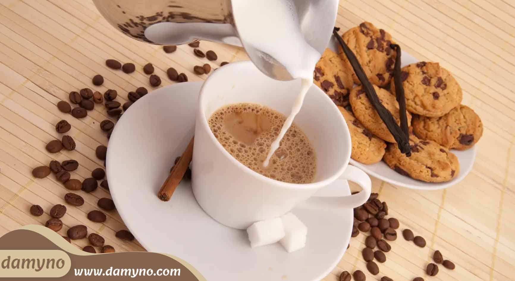 تاثیر اضافه کردن شیر به قهوه