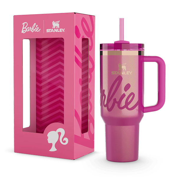 ماگ استنلی و باربی طرح barbie مدل Quencher